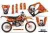 KTM C6 XC 2 Stroke Dirt Bike Custom Graphic Kit - 1993-1997