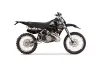 KTM C6 XC 2 Stroke Dirt Bike Graphic Kit - 1993-1997 Mad Hatter Black