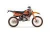 KTM C6 XC 2 Stroke Dirt Bike Graphic Kit - 1993-1997 Reaper Orange