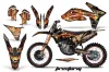 KTM C7 SX / SX-F Dirt Bike Custom Graphic Kit - 2011-2012