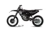 KTM C7 XC Dirt Bike Graphic Kit - 2012-2013 Silver Star - Reloaded Black