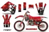 KTM C8 MXC / EXC 250 Dirt Bike Graphic Kit - 1990-1992 Reaper Red