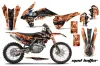 KTM C9 SX / SX-F / XC / XC-F Dirt Bike Custom Graphic Kit - 2013-2015