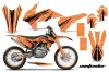 KTM C9 SX / SX-F / XC / XC-F Dirt Bike Graphic Kit - 2013-2015 Contender Orange