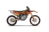 KTM C9 SX / SX-F / XC / XC-F Dirt Bike Graphic Kit - 2013-2015 Firestorm Orange