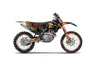 KTM C9 SX / SX-F / XC / XC-F Dirt Bike Graphic Kit - 2013-2015 Zombie Trooper Orange