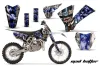 KTM SX 105 Dirt Bike Graphic Kit - 2004-2005 Mad Hatter Silver