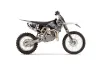 KTM SX 105 Dirt Bike Graphic Kit - 2004-2005 Skulls and Hammers White