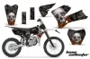KTM SX 105 Dirt Bike Graphic Kit - 2006-2012 Bone Collector Black