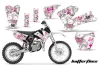 KTM SX 105 Dirt Bike Graphic Kit - 2006-2012 Butterfly White