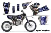 KTM SX 105 Dirt Bike Graphic Kit - 2006-2012 Mad Hatter Silver