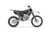 KTM SX 105 Dirt Bike Graphic Kit - 2006-2012 Mad Hatter Silver