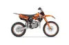 KTM SX 105 Dirt Bike Graphic Kit - 2006-2012 Reaper Orange