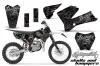 KTM SX 105 Dirt Bike Graphic Kit - 2006-2012 Skulls and Hammers Silver
