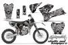 KTM SX 105 Dirt Bike Graphic Kit - 2006-2012 Skulls and Hammers White