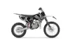 KTM SX 105 Dirt Bike Graphic Kit - 2006-2012 Skulls and Hammers White