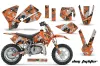 KTM SX 50 Adventure Jr / Sr Dirt Bike Custom Graphic Kit - 2002-2008