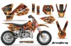 KTM SX 50 Adventure Jr / Sr Dirt Bike Graphic Kit - 2002-2008 Firestorm Orange