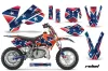 KTM SX 50 Adventure Jr / Sr Dirt Bike Graphic Kit - 2002-2008 Rebel Orange