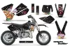 KTM SX 50 Adventure Jr / Sr Dirt Bike Graphic Kit - 2002-2008 Vegas Baller Black