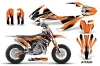 KTM SX 50 Adventure Jr / Sr Dirt Bike Graphic Kit - 2016-2018 Attack Orange