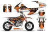 KTM SX 50 Adventure Jr / Sr Dirt Bike Graphic Kit - 2016-2018 Carbon X Orange