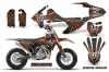 KTM SX 50 Adventure Jr / Sr Dirt Bike Graphic Kit - 2016-2018 Widow Maker Orange
