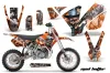 KTM SX 65 Dirt Bike Custom Graphic Kit - 2002-2008