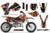 KTM SX 65 Dirt Bike Custom Graphic Kit - 2002-2008