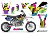 KTM SX 65 Dirt Bike Graphic Kit - 2002-2008 Flashback