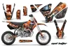 KTM SX 65 Dirt Bike Graphic Kit - 2002-2008 Mad Hatter Black