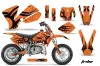 KTM SX 65 Dirt Bike Graphic Kit - 2002-2008 Tribe Orange