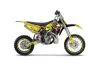 KTM SX 65 Dirt Bike Graphic Kit - 2009-2015 Bone Collector Yellow