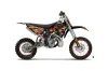 KTM SX 65 Dirt Bike Graphic Kit - 2009-2015 Firestorm Black