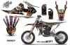 KTM SX 65 Dirt Bike Graphic Kit - 2016-2023 Frenzy Orange