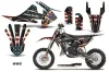 KTM SX 65 Dirt Bike Graphic Kit - 2016-2023 WW2
