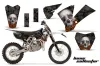 KTM SX 85 Dirt Bike Graphic Kit - 2004-2005 Bone Collector Black