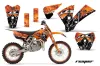KTM SX 85 Dirt Bike Graphic Kit - 2004-2005 Reaper Orange