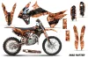 KTM SX 85 Dirt Bike Graphic Kit - 2013-2017 Mad Hatter Orange