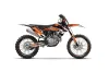 KTM SX-F / XC-F 250 / 350 / 450 Dirt Bike Graphic Kit - 2016-2018 Attack Orange