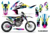 KTM SX-F / XC-F 250 / 350 / 450 Dirt Bike Graphic Kit - 2016-2018 Flashback