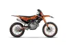 KTM SX-F / XC-F 250 / 350 / 450 Dirt Bike Graphic Kit - 2016-2018 Reaper Orange