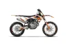 KTM SX-F / XC-F 250 / 350 / 450 Dirt Bike Graphic Kit - 2016-2018 Slash Orange