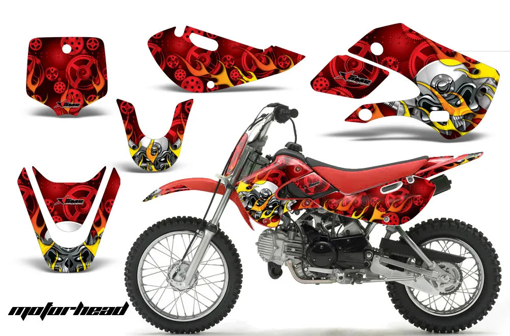 Suzuki DRZ 110 Dirt Bike Custom Graphic Kit - All Years