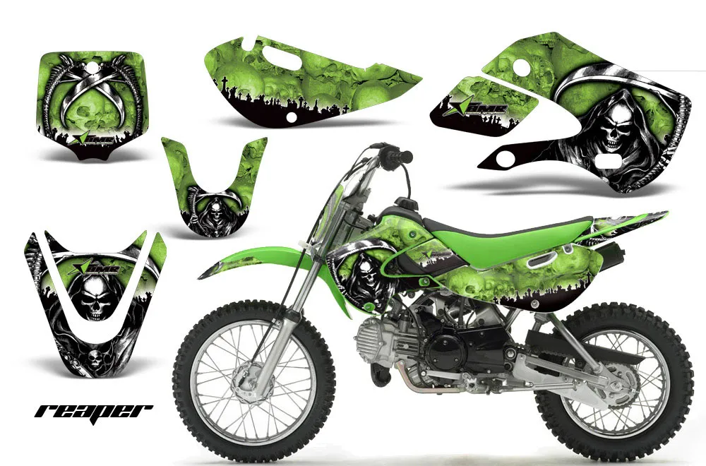 Suzuki DRZ 110 Dirt Bike Custom Graphic Kit - All Years
