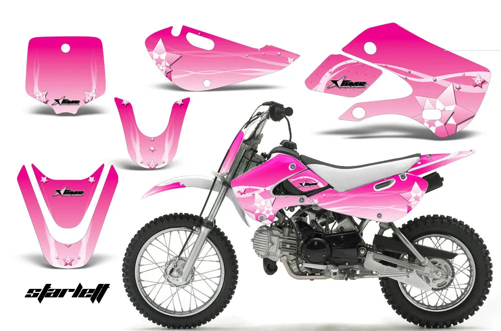 Suzuki DRZ 110 Dirt Bike Custom Graphic Kit - All Years