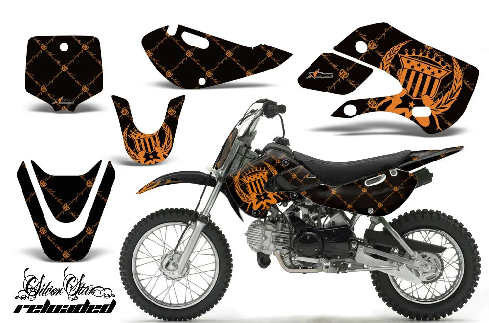 Suzuki DRZ 110 Dirt Bike Custom Graphic Kit - All Years