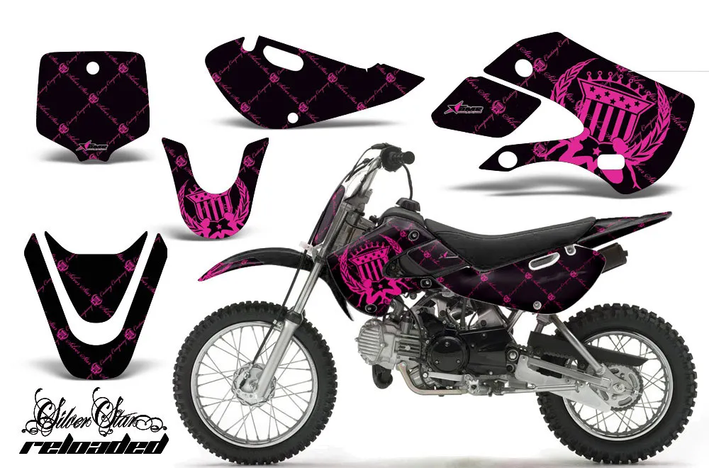 Suzuki DRZ 110 Dirt Bike Custom Graphic Kit - All Years