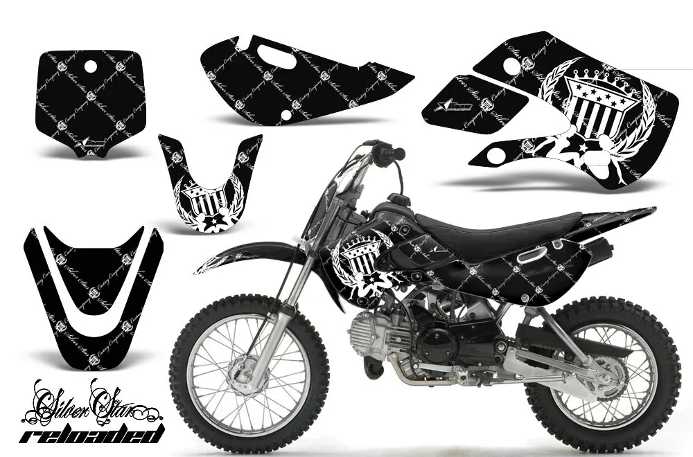Suzuki DRZ 110 Dirt Bike Custom Graphic Kit - All Years