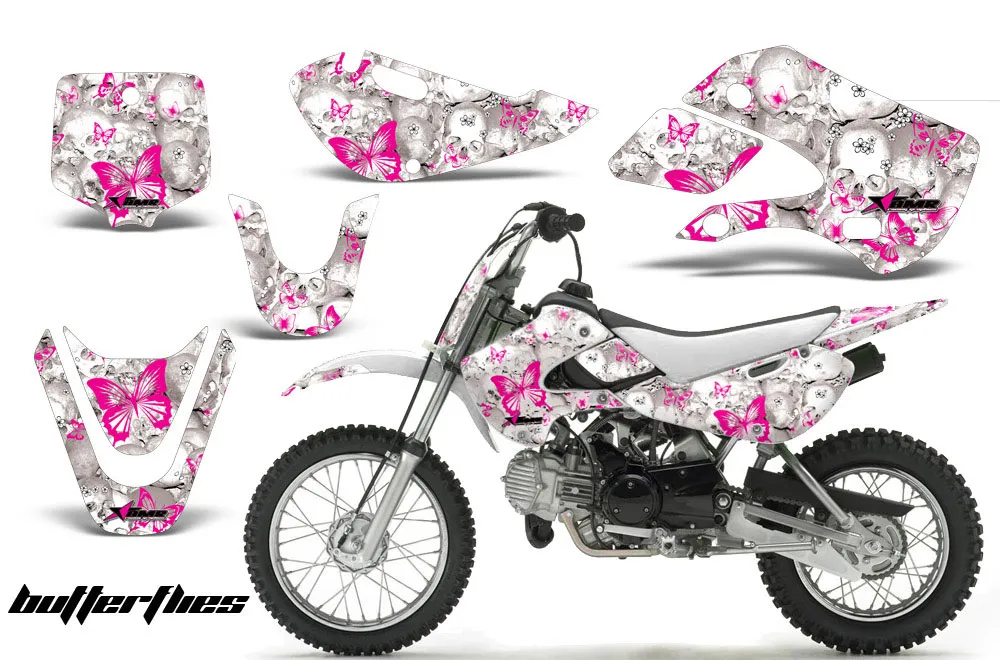 Suzuki DRZ 110 Dirt Bike Custom Graphic Kit - All Years